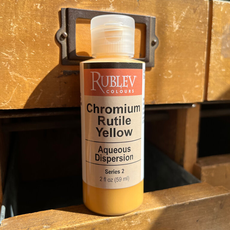 Rublev Rublev Colours Dispersion Chromium Rutile Yellow - 2 fl oz