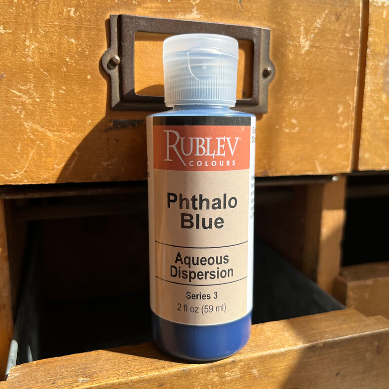 Rublev Rublev Colours Dispersion Phthalo Blue - 2 fl oz