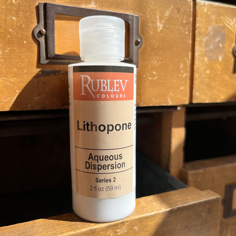 Rublev Rublev Colours Dispersion Lithopone White - 2 fl oz