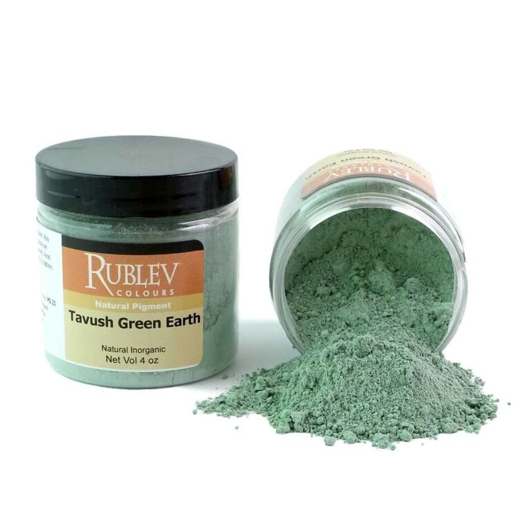 Rublev Rublev Colours Pigment Tavush Green Earth - 4 oz