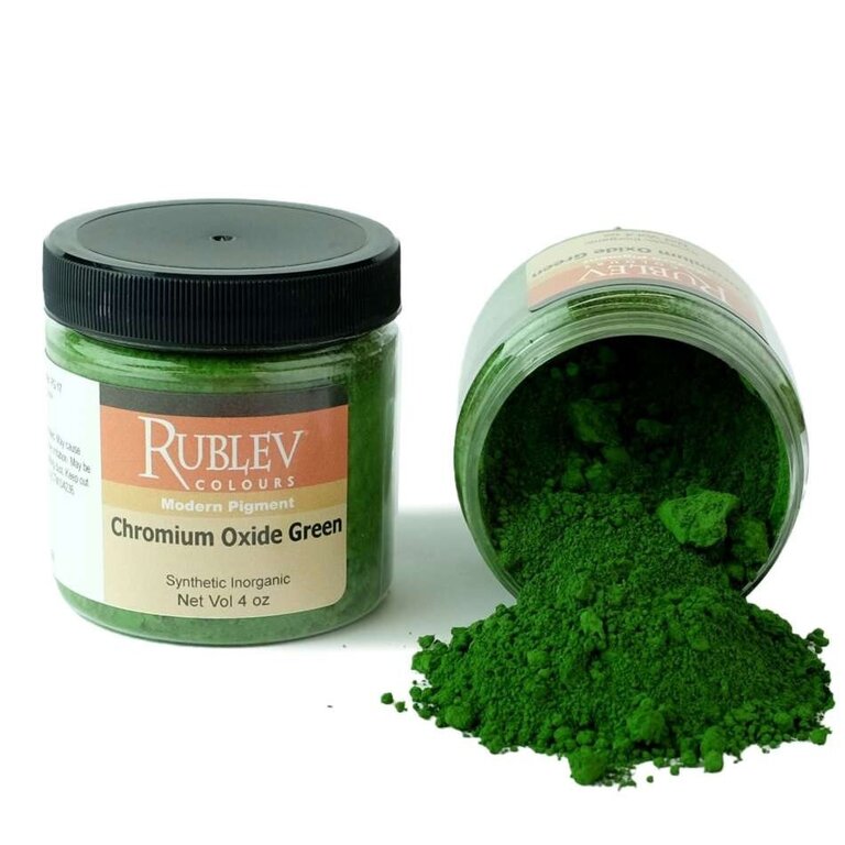 Rublev Rublev Colours Pigment Chromium Oxide Green - 100 g