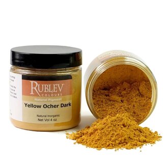 Rublev Rublev Colours Pigment Yellow Ocher Dark - 4 oz