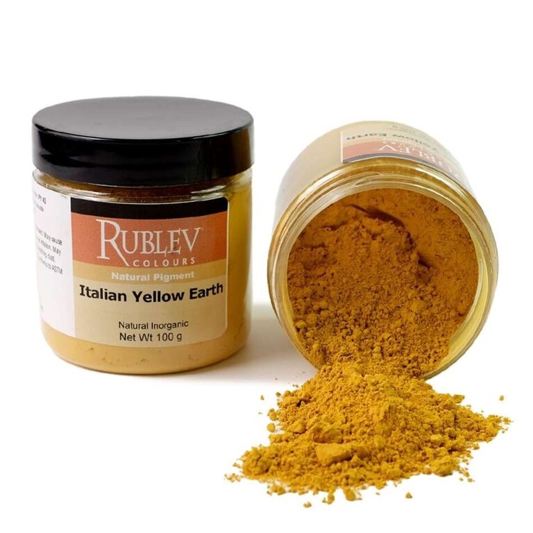 Rublev Rublev Colours Pigment Italian Yellow Earth - 100 g