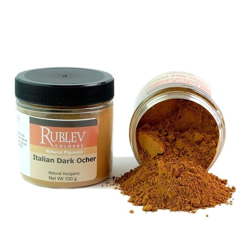 Rublev Rublev Colours Pigment Italian Dark Ocher - 100 g