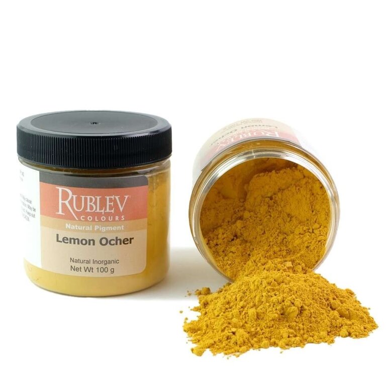 Rublev Rublev Colours Pigment Lemon Ocher - 100 g