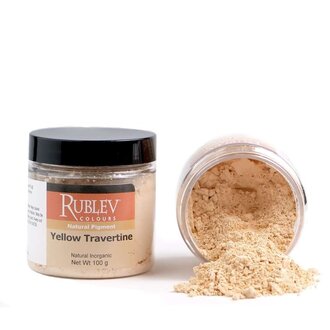 Rublev Rublev Colours Pigment Yellow Travertine - 100 g