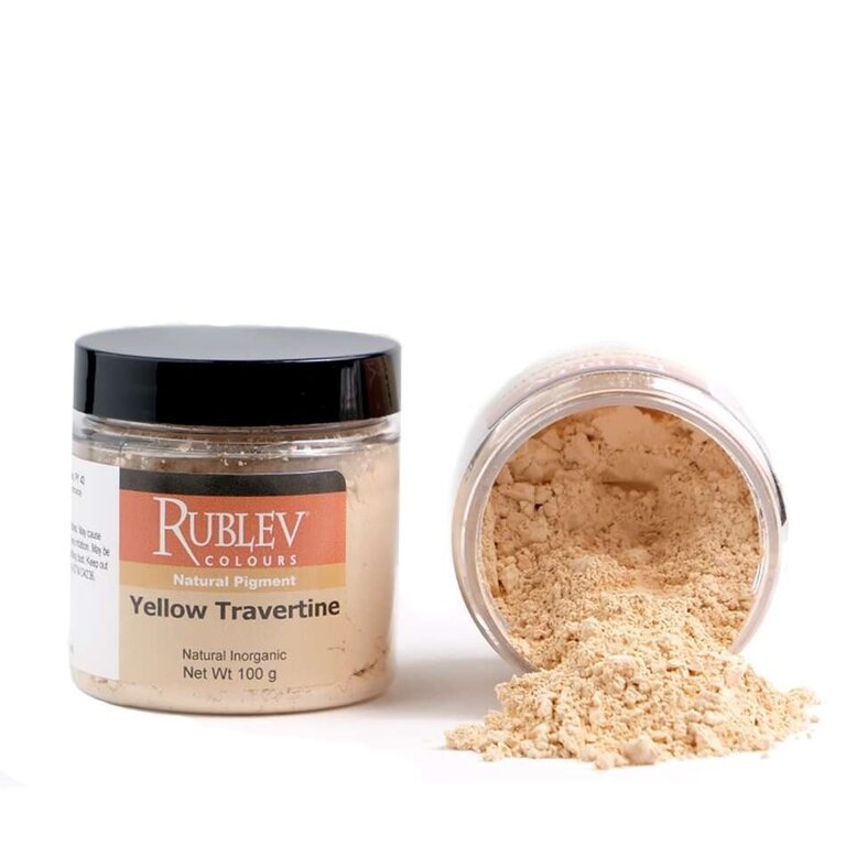 Rublev Rublev Colours Pigment Yellow Travertine - 100 g