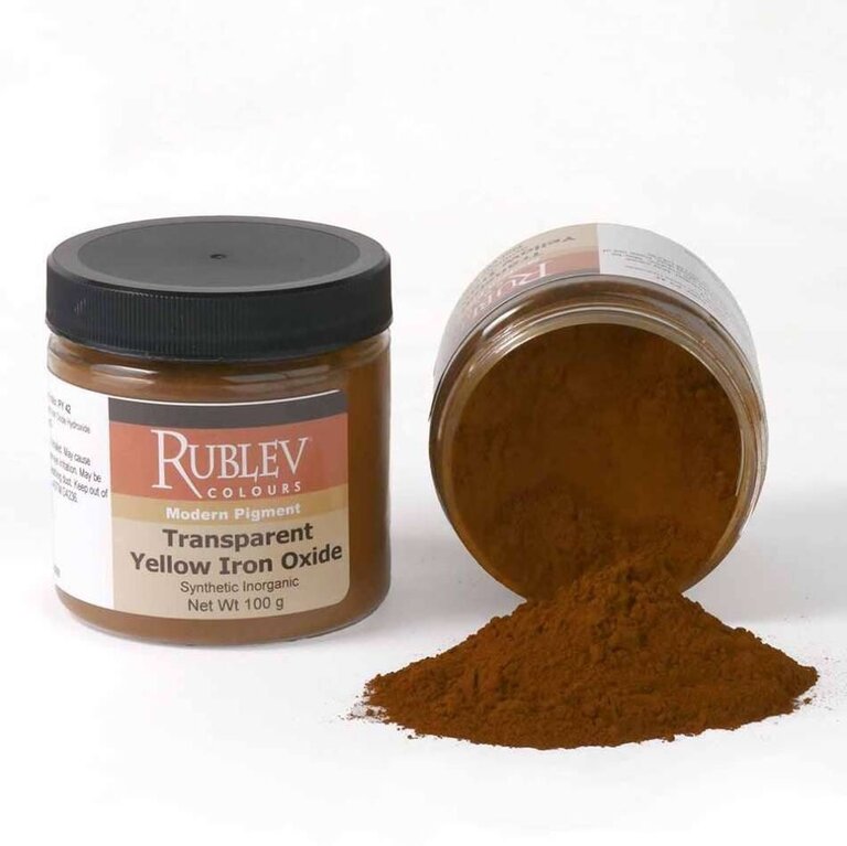 Rublev Rublev Colours Pigment Transparent Yellow Iron Oxide - 100 g