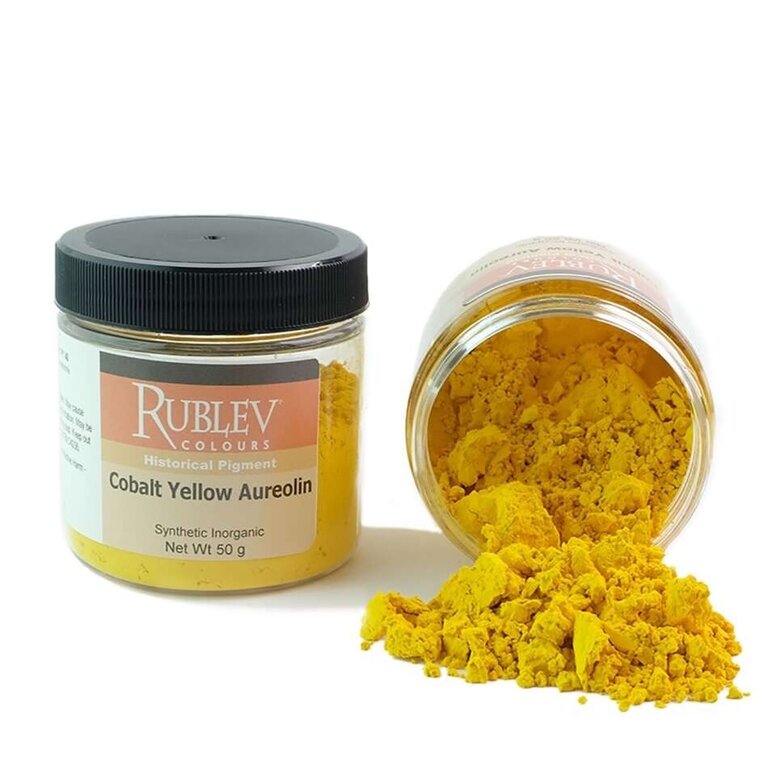 Rublev Rublev Colours Pigment Cobalt Yellow (Aureolin) - 50 g