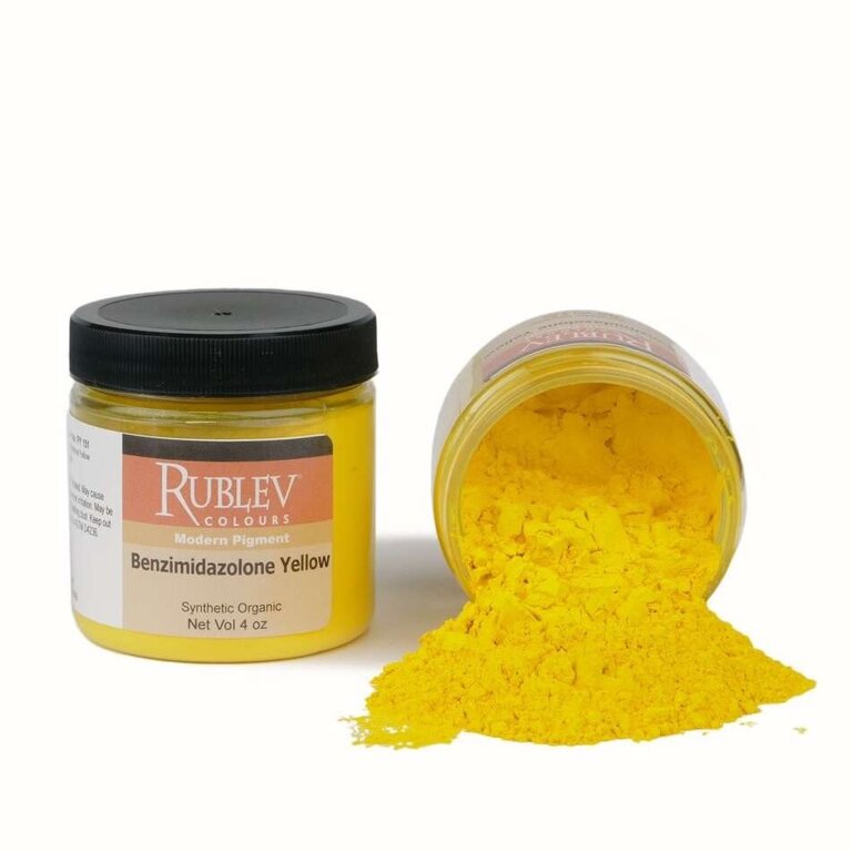 Rublev Rublev Colours Pigment Benzimidazolone Yellow - 4 oz