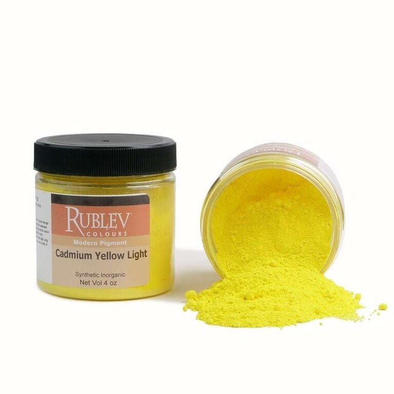 Rublev Rublev Colours Pigment Cadmium Yellow Light - 4 oz