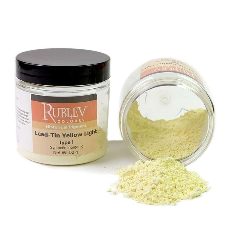 Rublev Rublev Colours Pigment Lead-Tin Yellow Light (Type I) - 50 g
