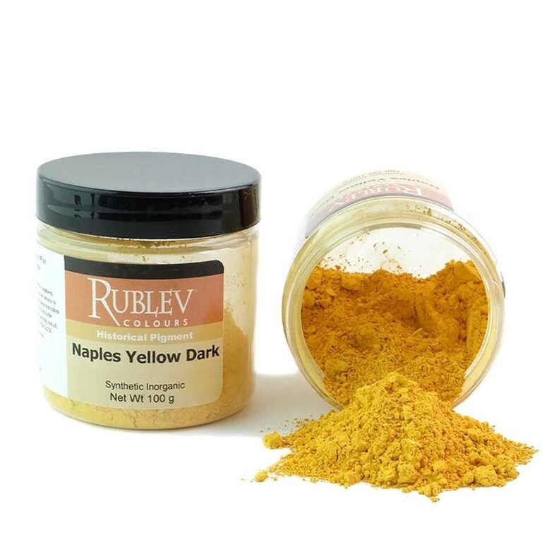 Rublev Rublev Colours Pigment Naples Yellow Dark - 50 g
