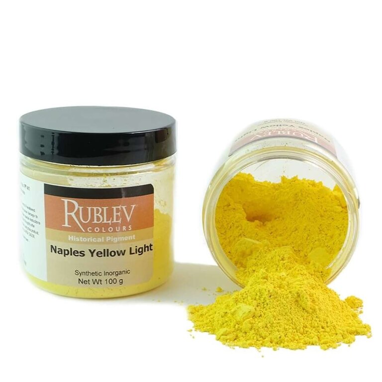 Rublev Rublev Colours Pigment Naples Yellow Light - 50 g