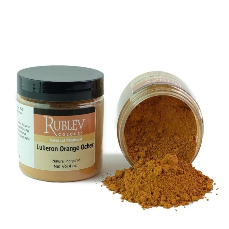 Rublev Rublev Colours Pigment Luberon Orange Ocher - 4 oz