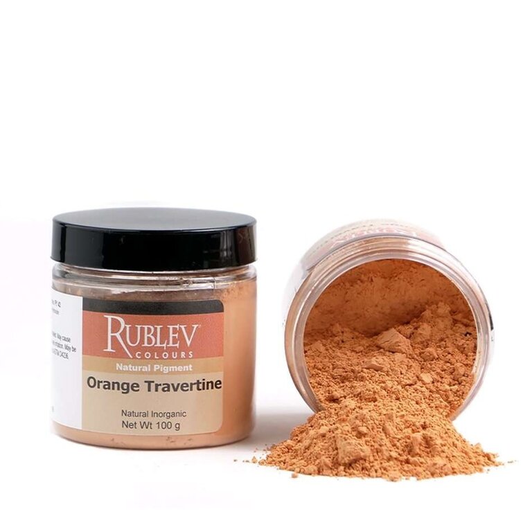 Rublev Rublev Colours Pigment Orange Travertine - 100 g