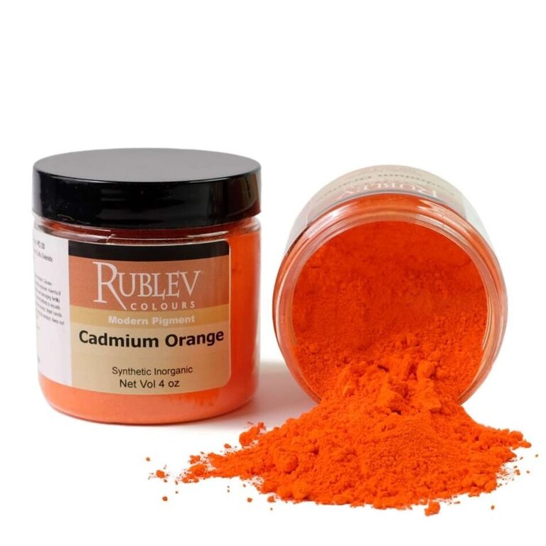 Rublev Rublev Colours Pigment Cadmium Orange - 4 oz