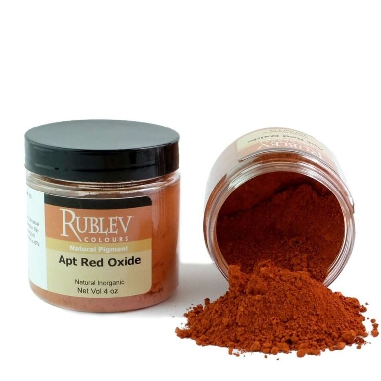 Rublev Rublev Colours Pigment Apt Red Oxide - 4 oz