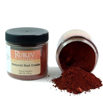 Rublev Rublev Colours Pigment Natural Red Oxide - 100 g