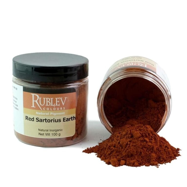 Rublev Rublev Colours Pigment Red Sartorius Earth - 100 g