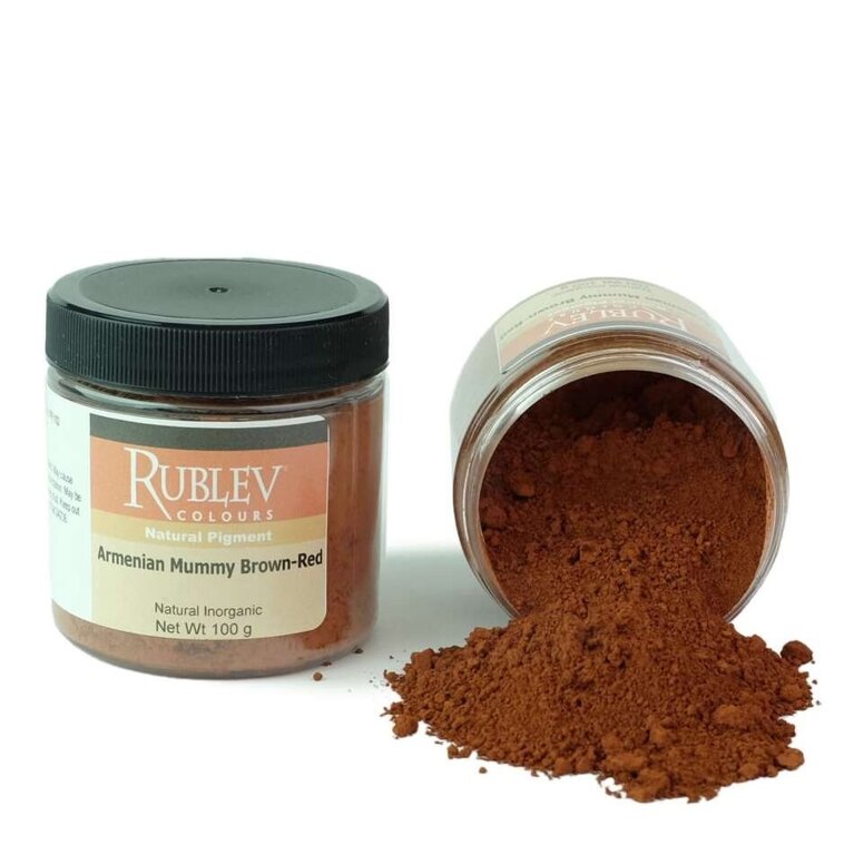 Rublev Rublev Colours Pigment Armenian Mummy Brown-Red - 100 g
