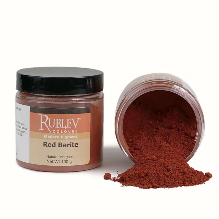 Rublev Rublev Colours Pigment Red Barite - 100 g
