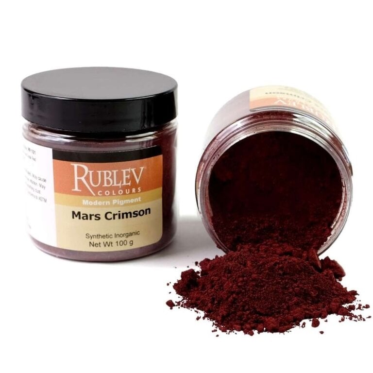 Rublev Rublev Colours Pigment Mars Crimson - 100 g