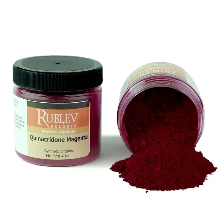 Rublev Rublev Colours Pigment Quinacridone Magenta - 4 oz