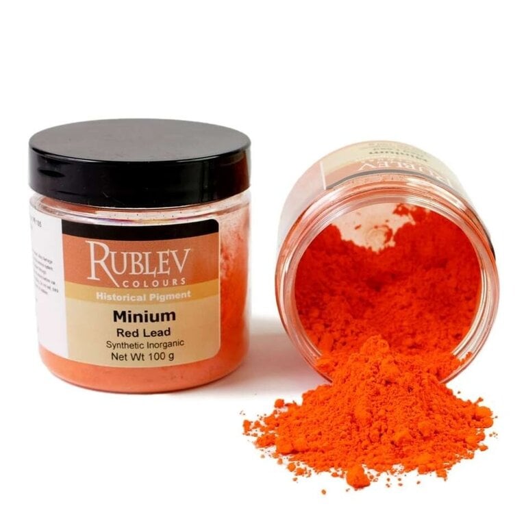 Rublev Rublev Colours Pigment Minium (Red Lead) - 100 g