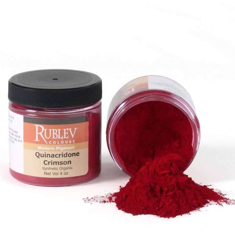 Rublev Rublev Colours Pigment Quinacridone Crimson - 4 oz
