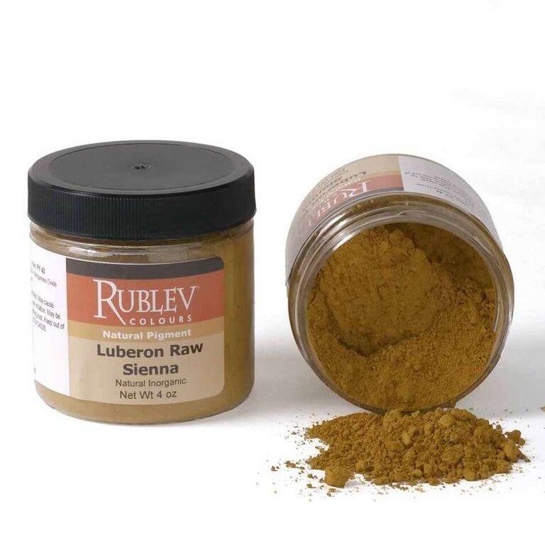 Rublev Rublev Colours Pigment Luberon Raw Sienna - 4 oz