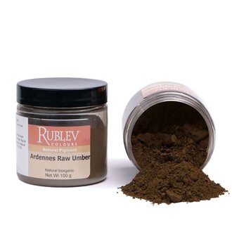 Rublev Rublev Colours Pigment Ardennes Raw Umber - 100 g