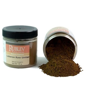 Rublev Rublev Colours Pigment Luberon Raw Umber - 100 g