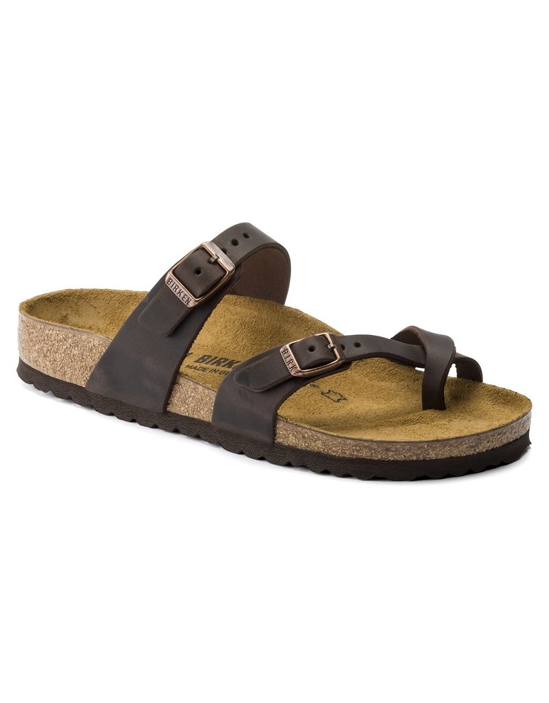 BIRKENSTOCK MAYARI OILED LEATHER-HABANA