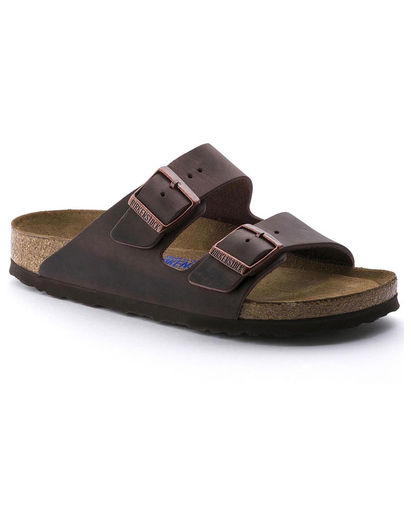 BIRKENSTOCK ARIZONA SOFT FOOTBED OILED LEATHER-HABANA