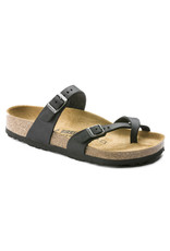 BIRKENSTOCK MAYARI OILED LEATHER-BLACK