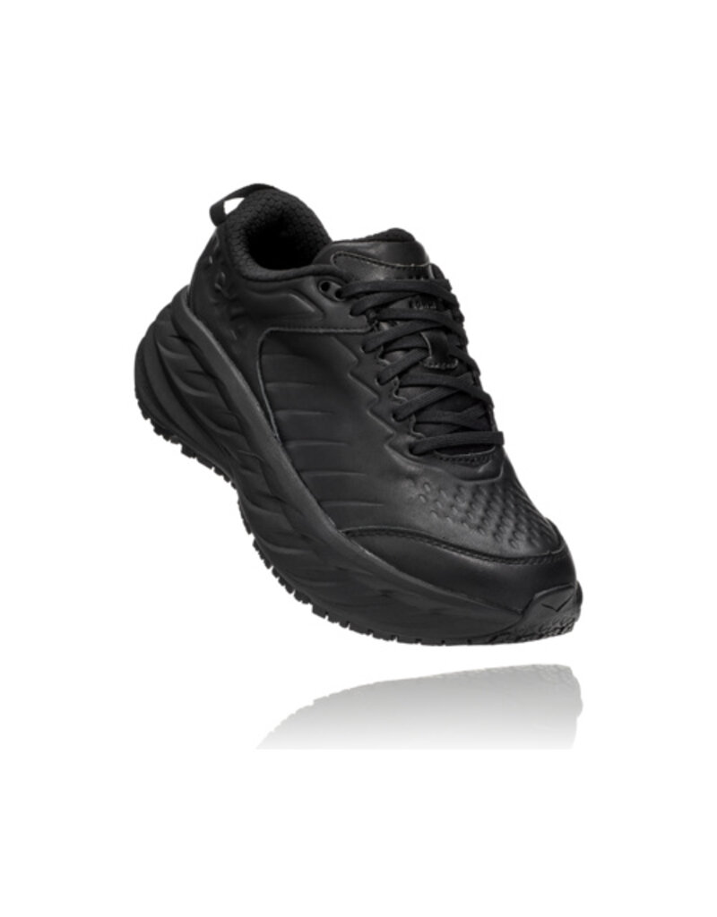 HOKA ONE ONE WOMEN'S BONDI SLIP-RESISTANT-BLACK