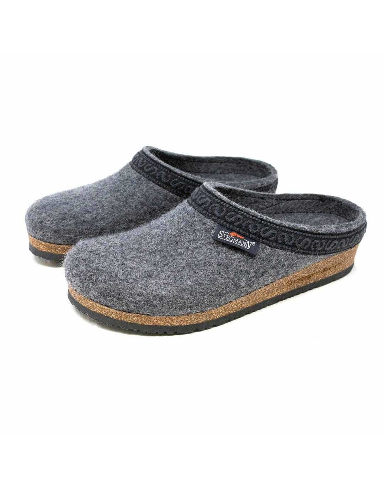 STEGMANN WOMEN'S ORIGINAL 108 WOOL CLOG-GREY