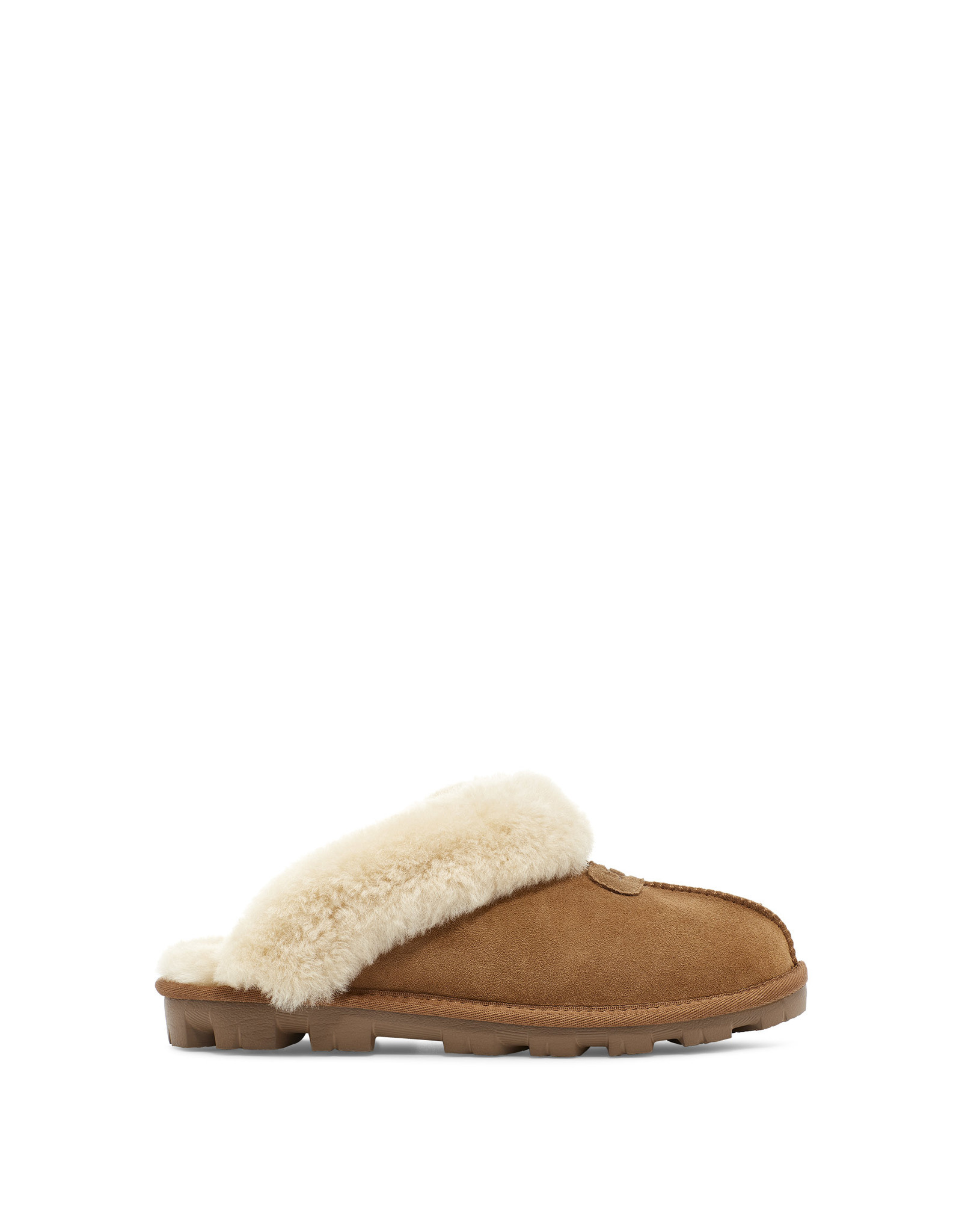 UGG Coquette Cow Print Chestnut Slippers - Women's – MyCozyBoots