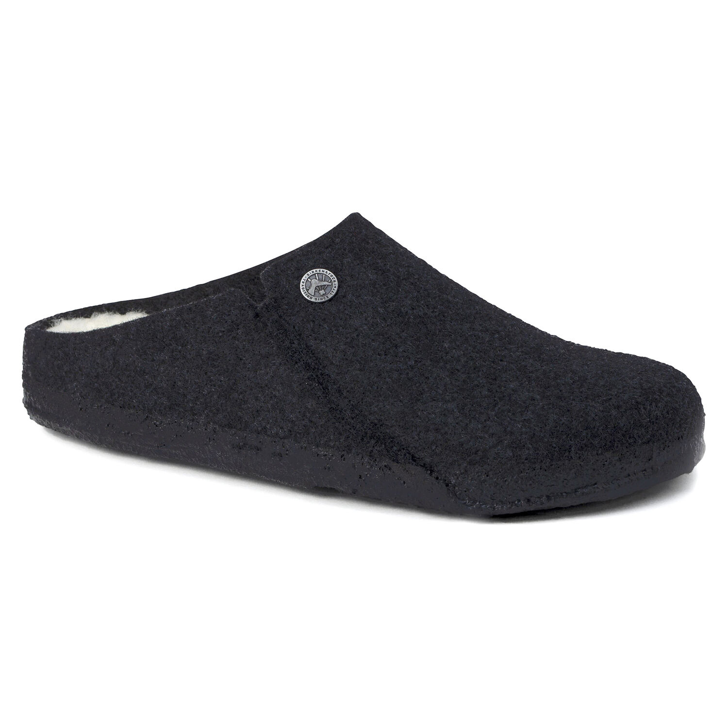 BIRKENSTOCK ZERMATT WOOL FELT SLIPPER-ANTHRACITE