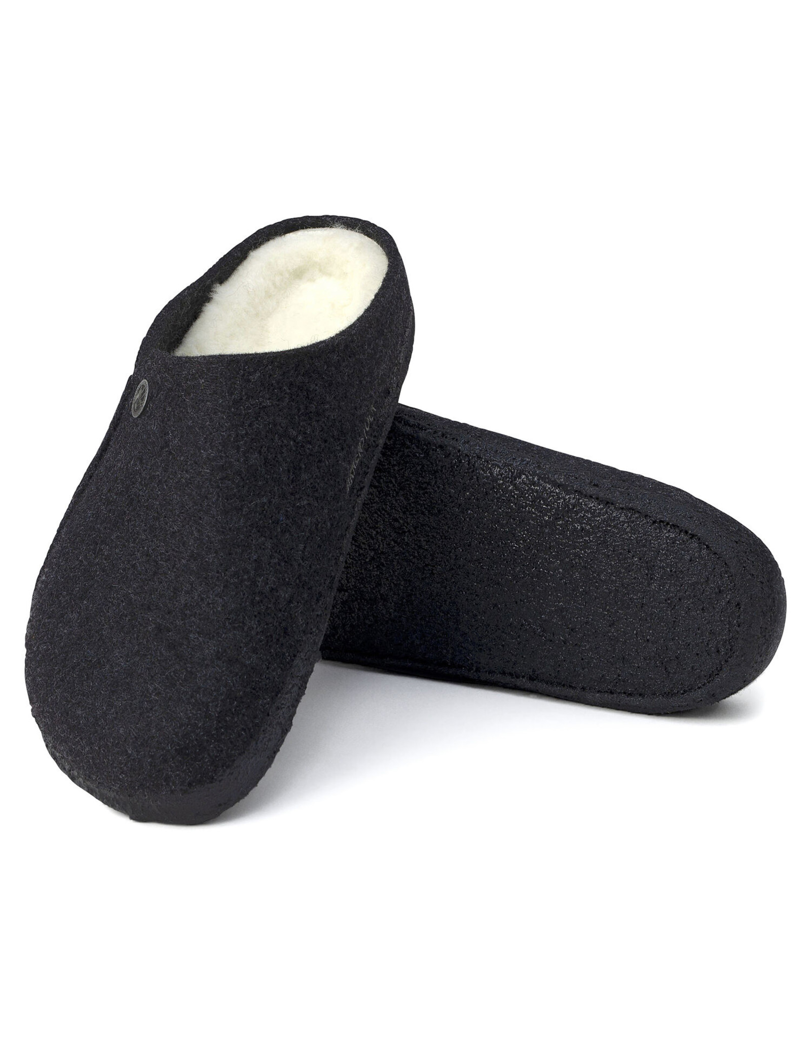 BIRKENSTOCK ZERMATT WOOL FELT SLIPPER-ANTHRACITE