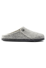 BIRKENSTOCK ZERMATT WOOL FELT SLIPPER-LIGHT GRAY