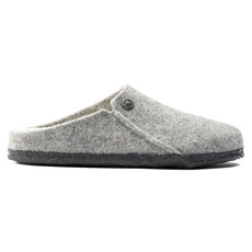BIRKENSTOCK ZERMATT WOOL FELT SLIPPER-LIGHT GRAY