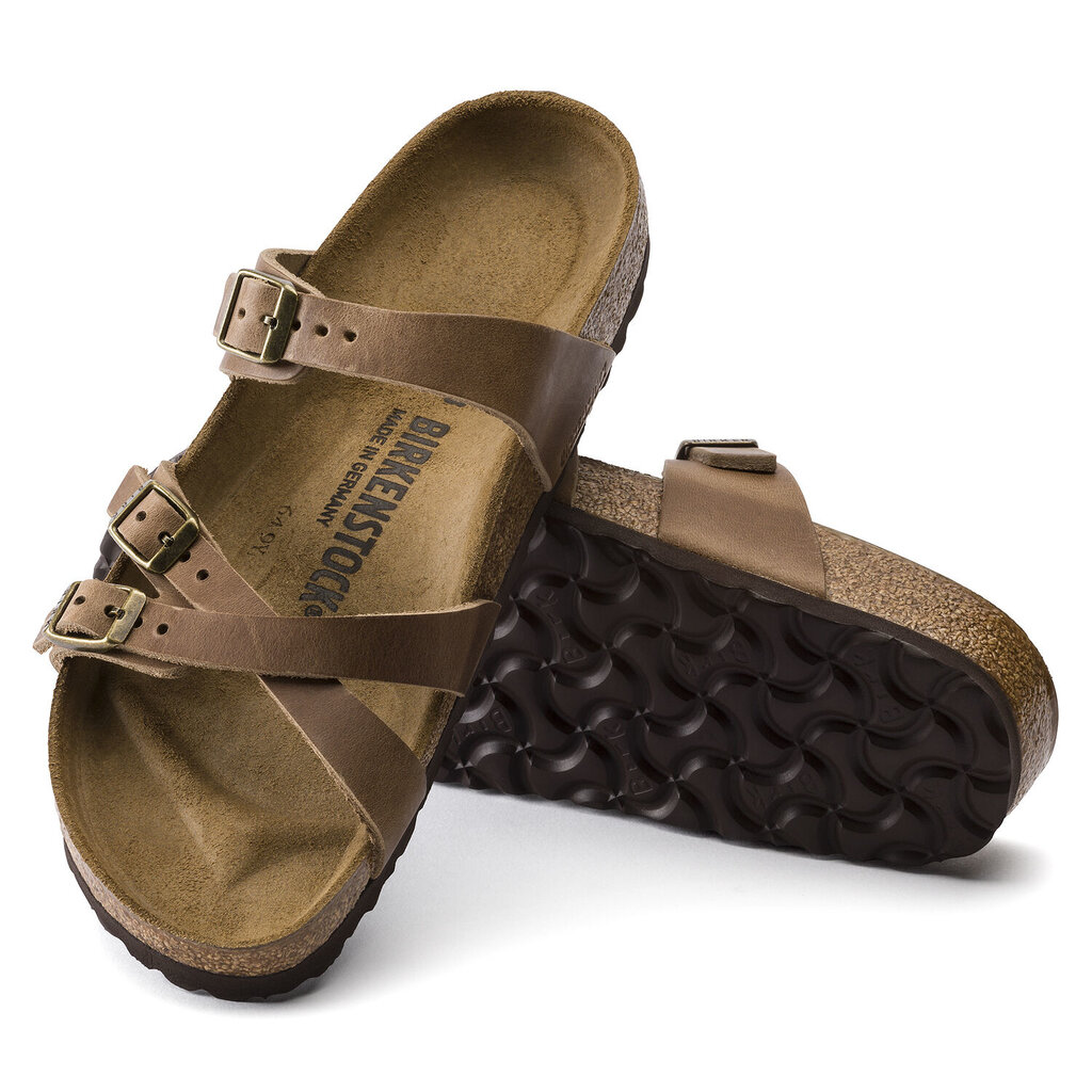 BIRKENSTOCK FRANCA OILED LEATHER-TOBACCO BROWN | BEND SHOE CO
