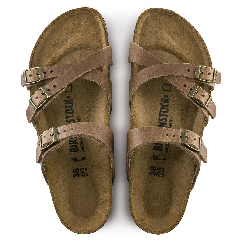 BIRKENSTOCK FRANCA OILED LEATHER-TOBACCO BROWN | BEND SHOE CO
