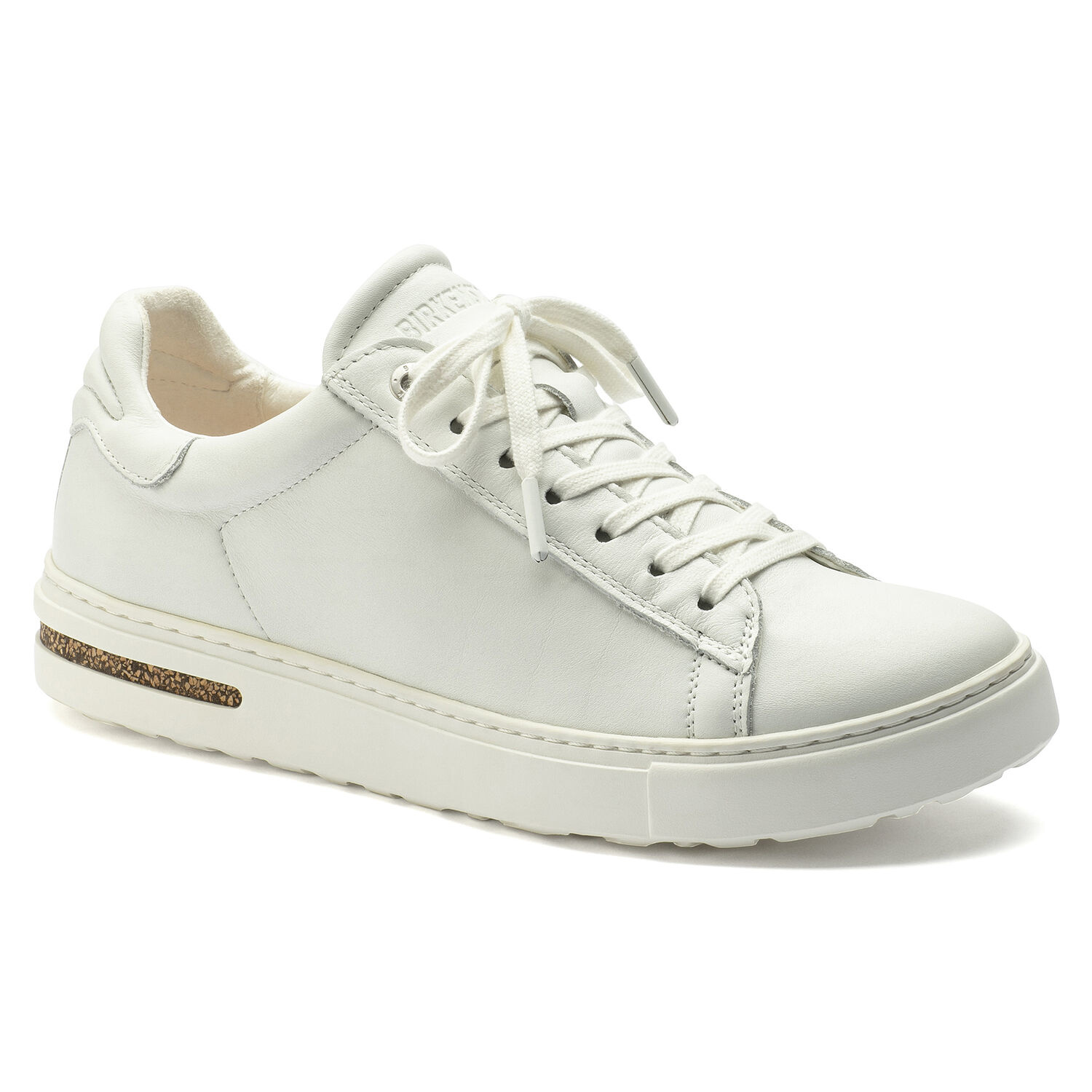BIRKENSTOCK BEND LEATHER-WHITE