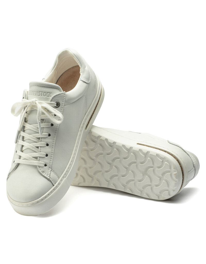 BIRKENSTOCK BEND LEATHER-WHITE