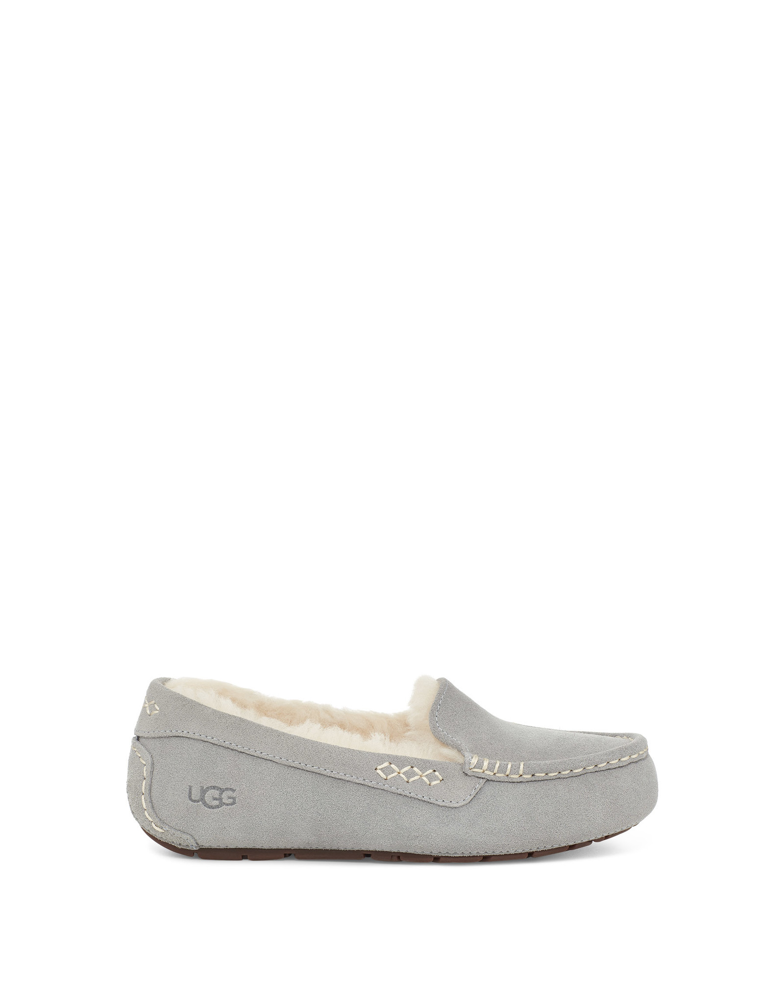 ugg ansley slippers light grey