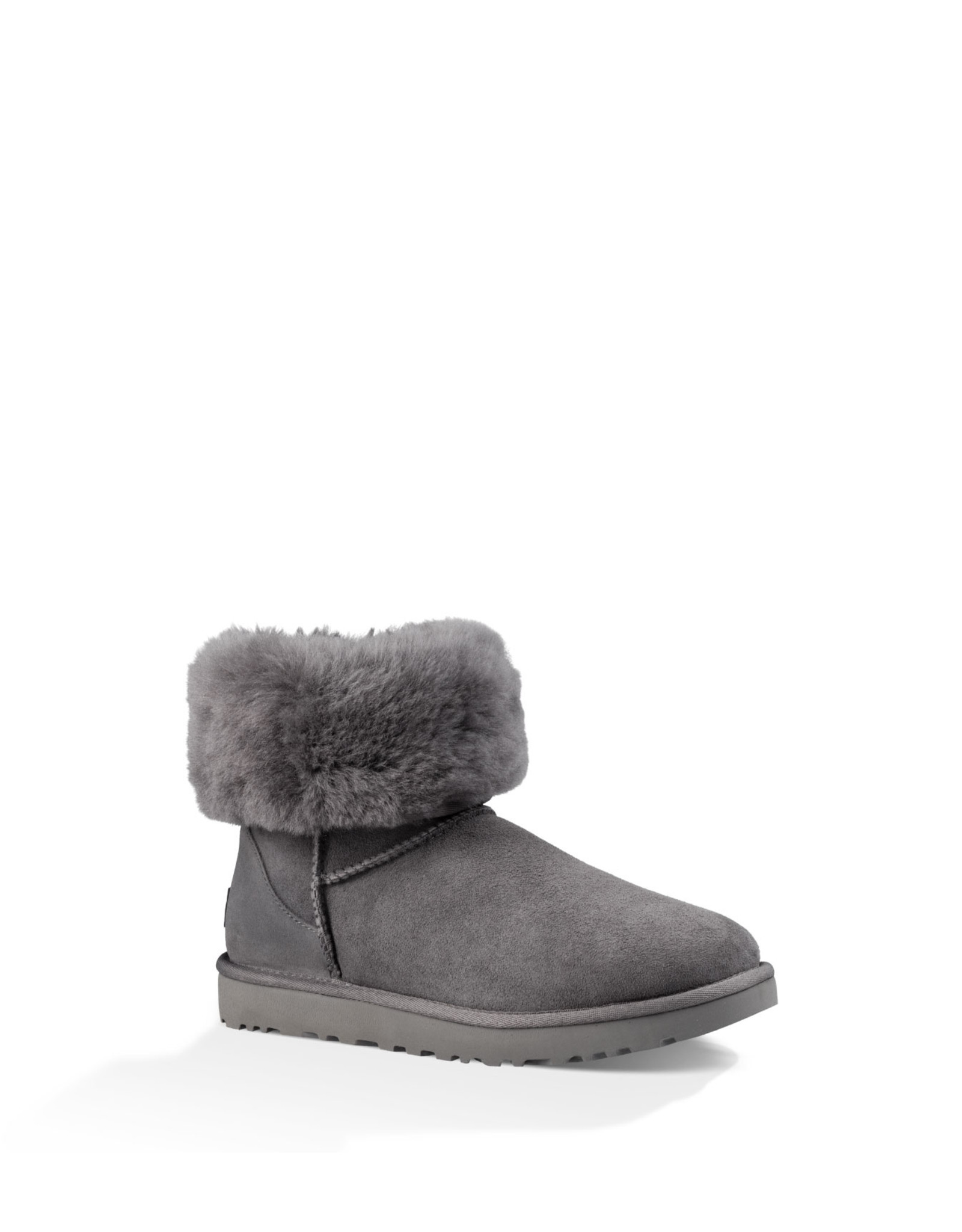 UGG WOMEN'S CLASSIC SHORT II-GREY