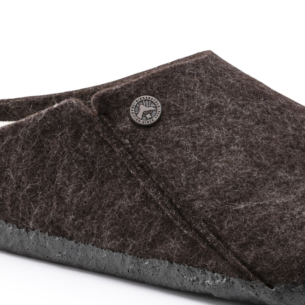 BIRKENSTOCK ZERMATT WOOL FELT SLIPPER-MOCHA